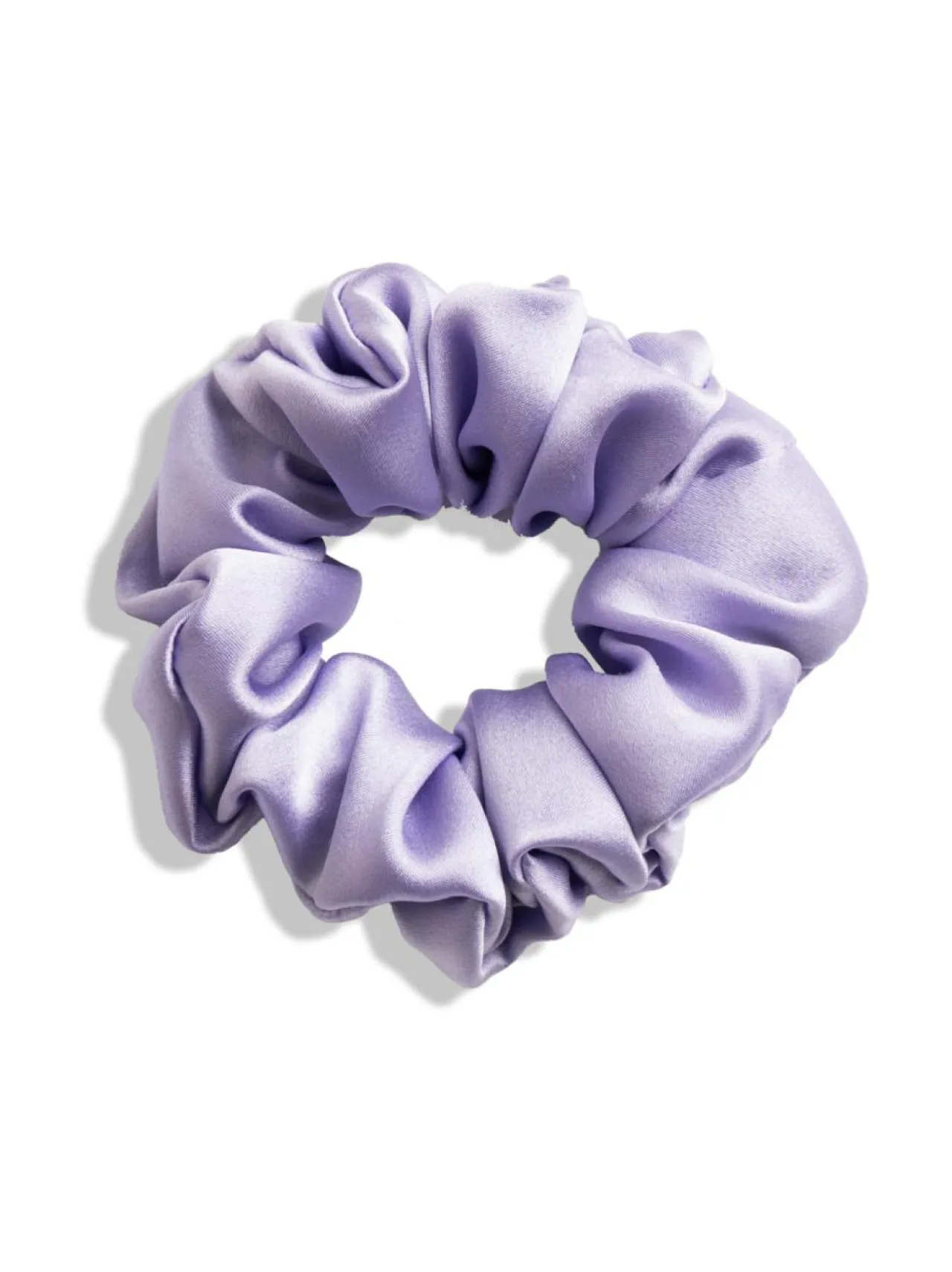 Upcycle with Jing Mulberry Silk Scrunchie -hiusdonitsi - vaaleanvioletti^ Hiustarvikkeet