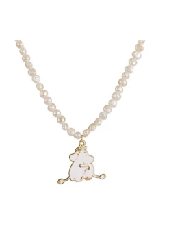 Korut & Hiuskoristeet<pfgSTOCKHOLM Muumi - Moomin Kids Pearl Kaulakoru VALKOINEN