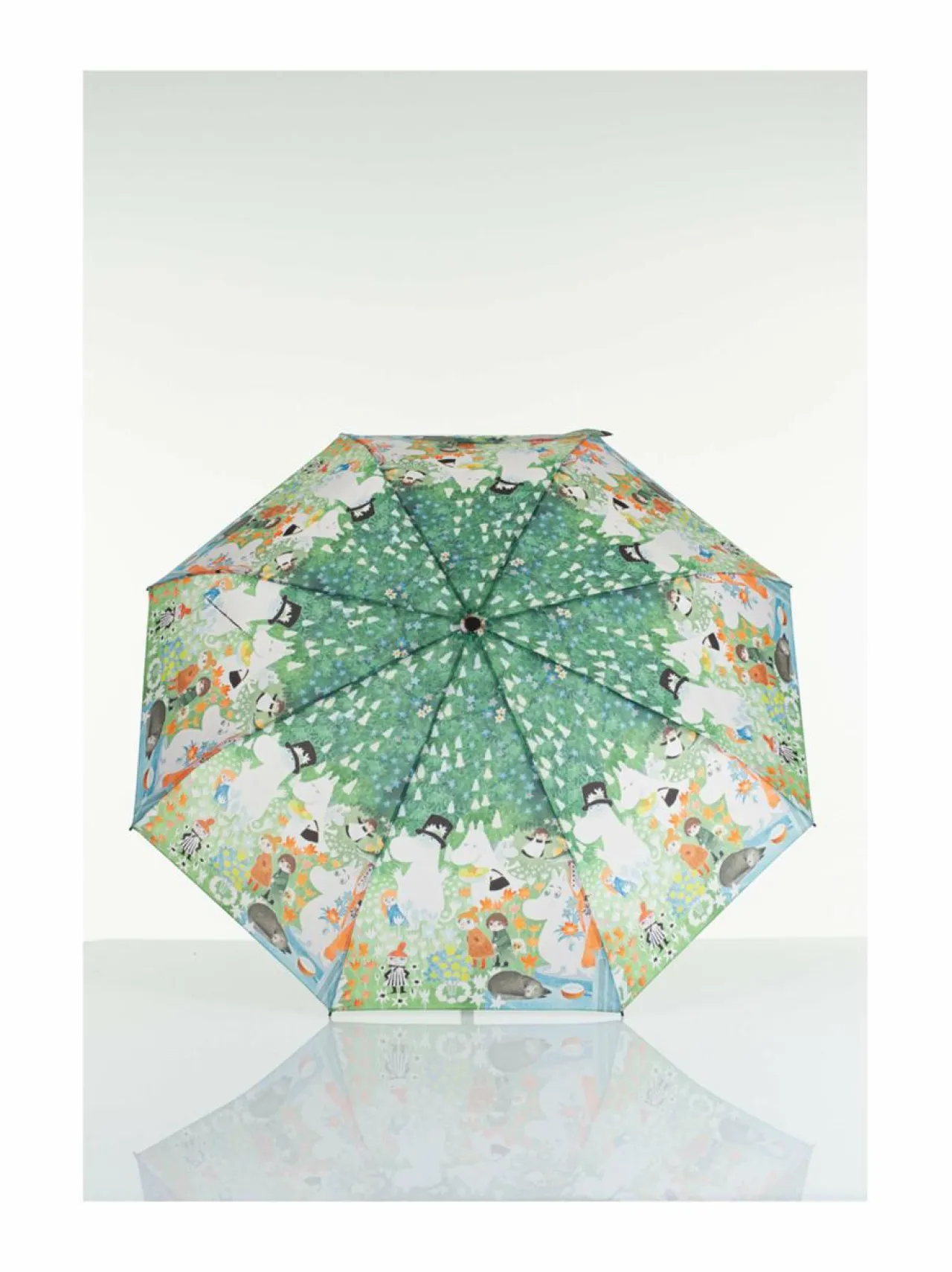 Sateenvarjot<Lasessor Muumi Journey -sateenvarjo 445 GREEN MULTI