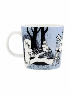 Mukit & Kupit & Asetit<Moomin Arabia Muumi Rakkaus -muki 300 ml BLUE
