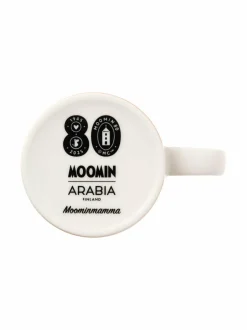Moomin Arabia Muumimamma -muki, Moomin 80 -juhlavuosileimalla^ Mukit & Kupit & Asetit
