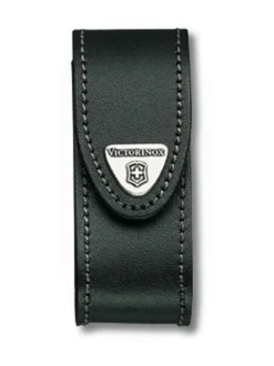 Retkeilytarvikkeet<Victorinox Swiss Army Knives Nahkakotelo 91 mm, 2-4 krs. MUSTA