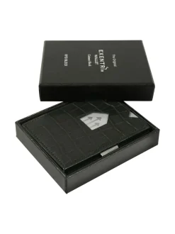Lompakot & Kotelot<Exentri Nahkalompakko, Caiman Black MUSTA