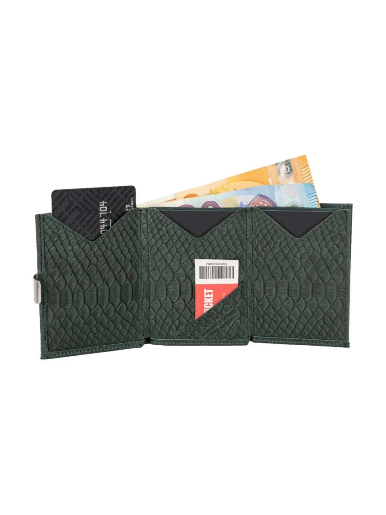 Exentri Nahkalompakko Green Cobra^ Lompakot & Kotelot