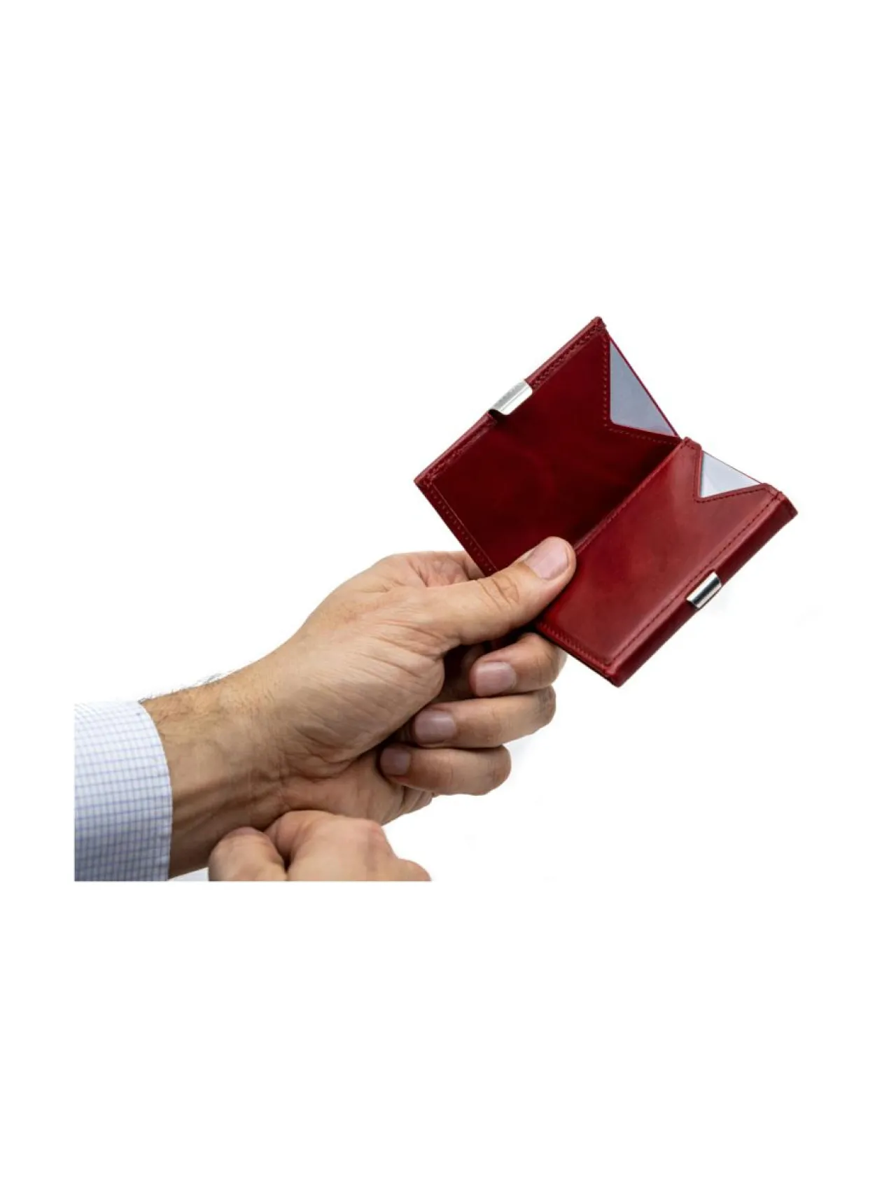 Exentri Nahkalompakko Rich Red^ Lompakot & Kotelot