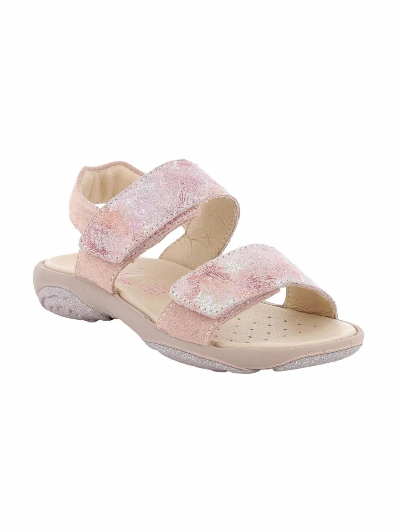 Sandaalit<Primigi Nahkasandaalit tarranauhoilla MULTICOLOUR PINK