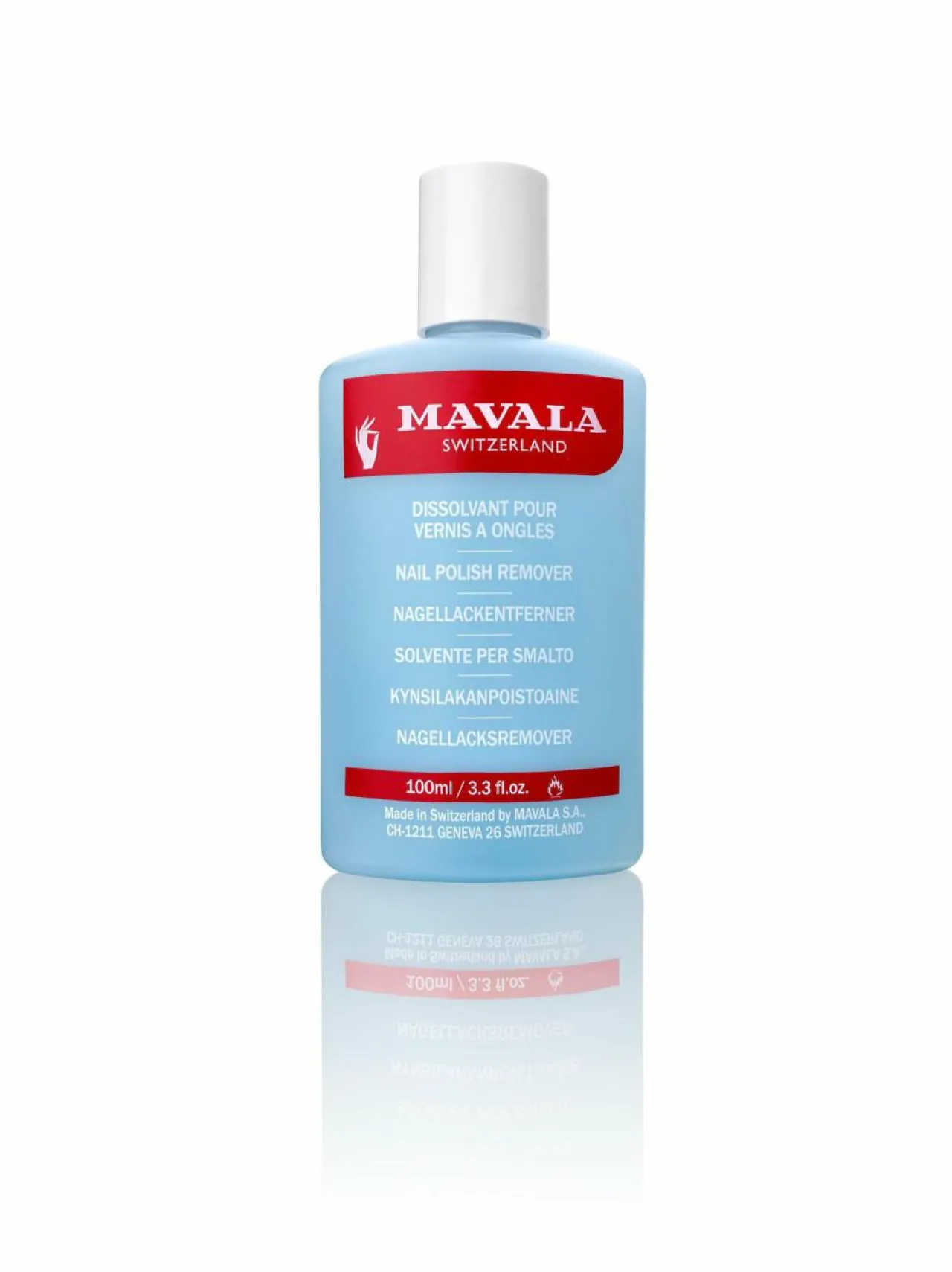 Mavala Nail Polish Remover -kynsilakanpoistoaine 100 ml^ Kynnet