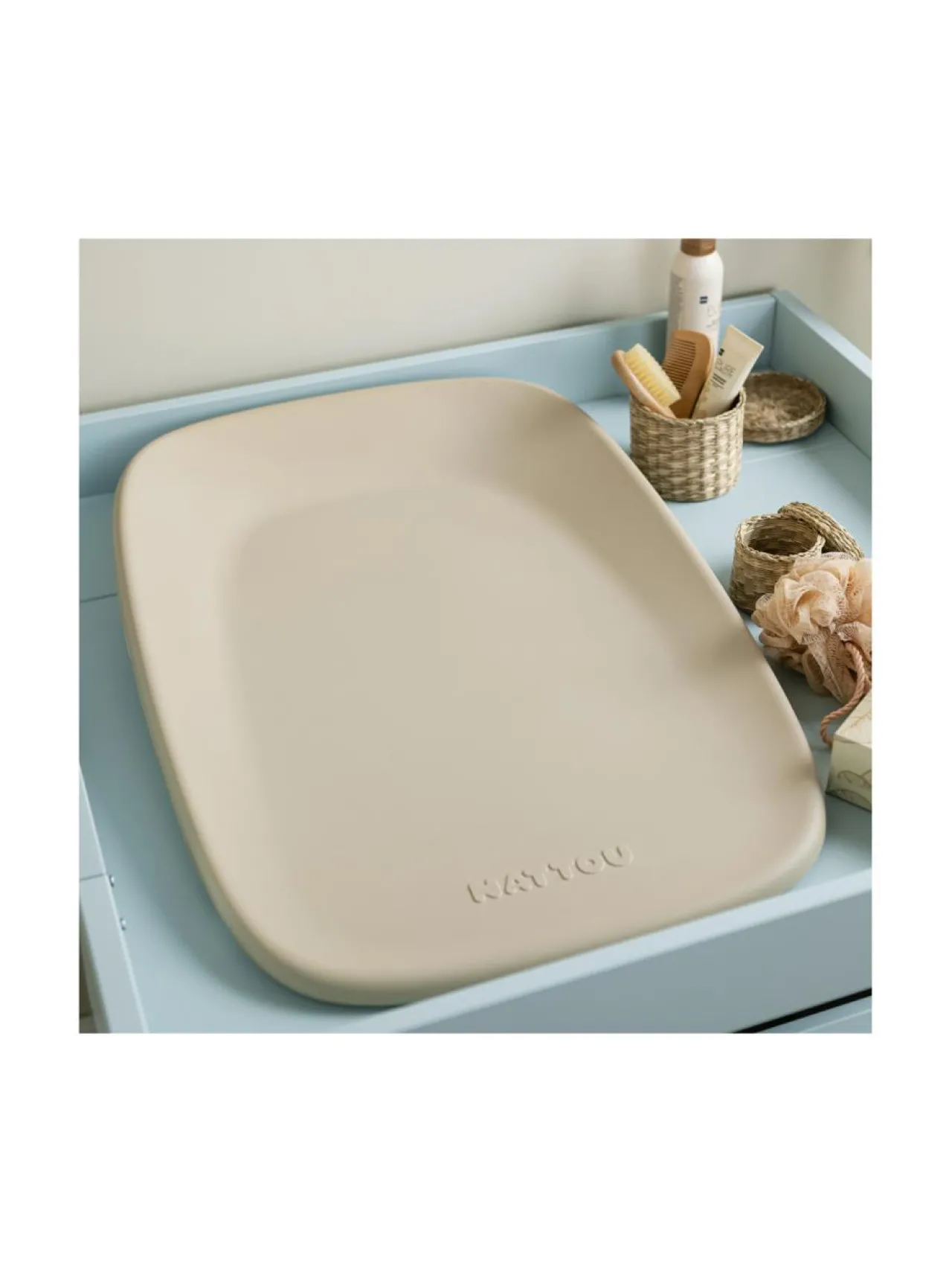 Vauvat & Taaperot<NATTOU Vaipanvaihtoalusta Softy, beige