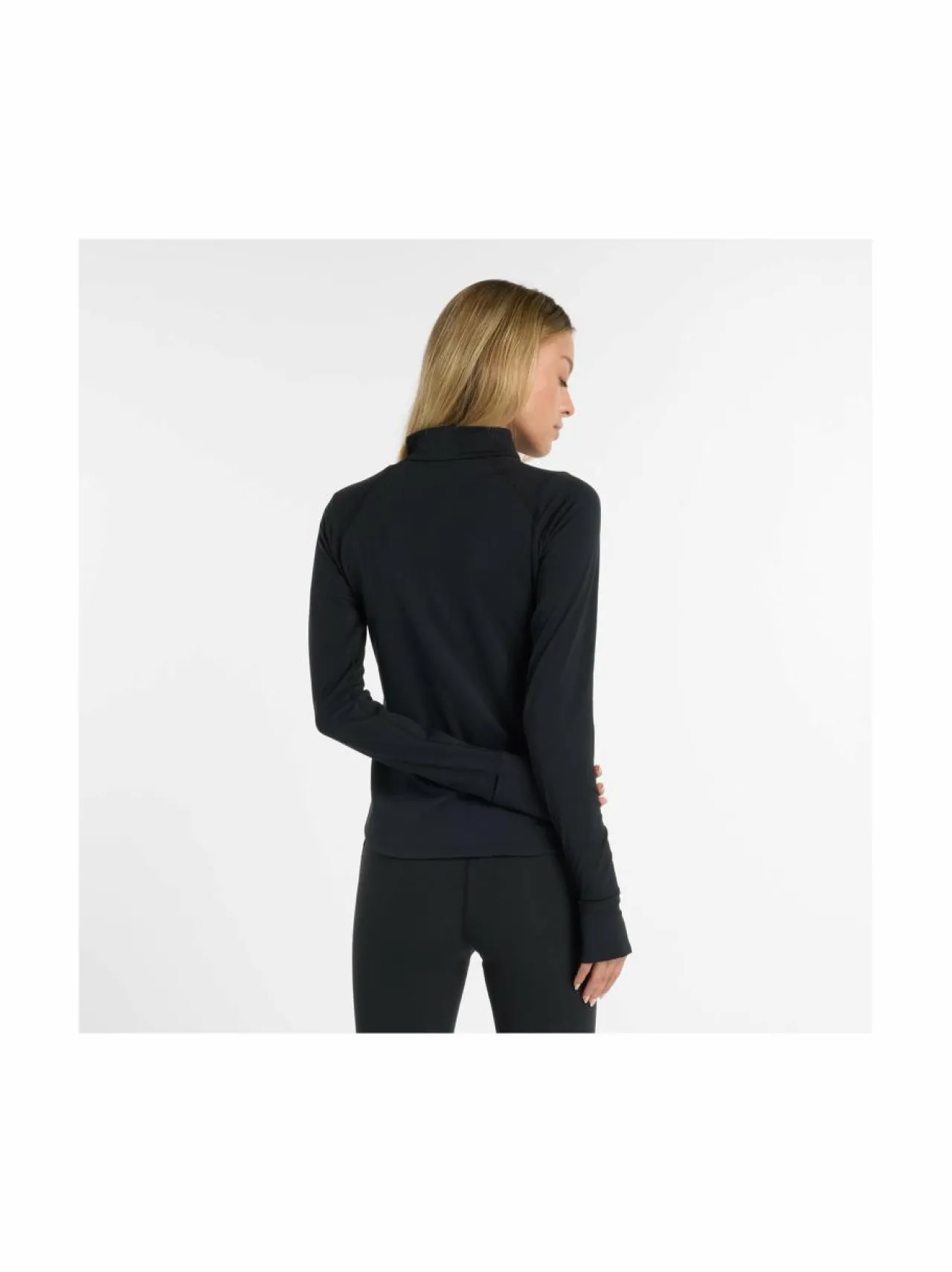 Paidat, Hupparit & Colleget<New Balance NB Harmony Half Zip -treenipaita BK BLACK