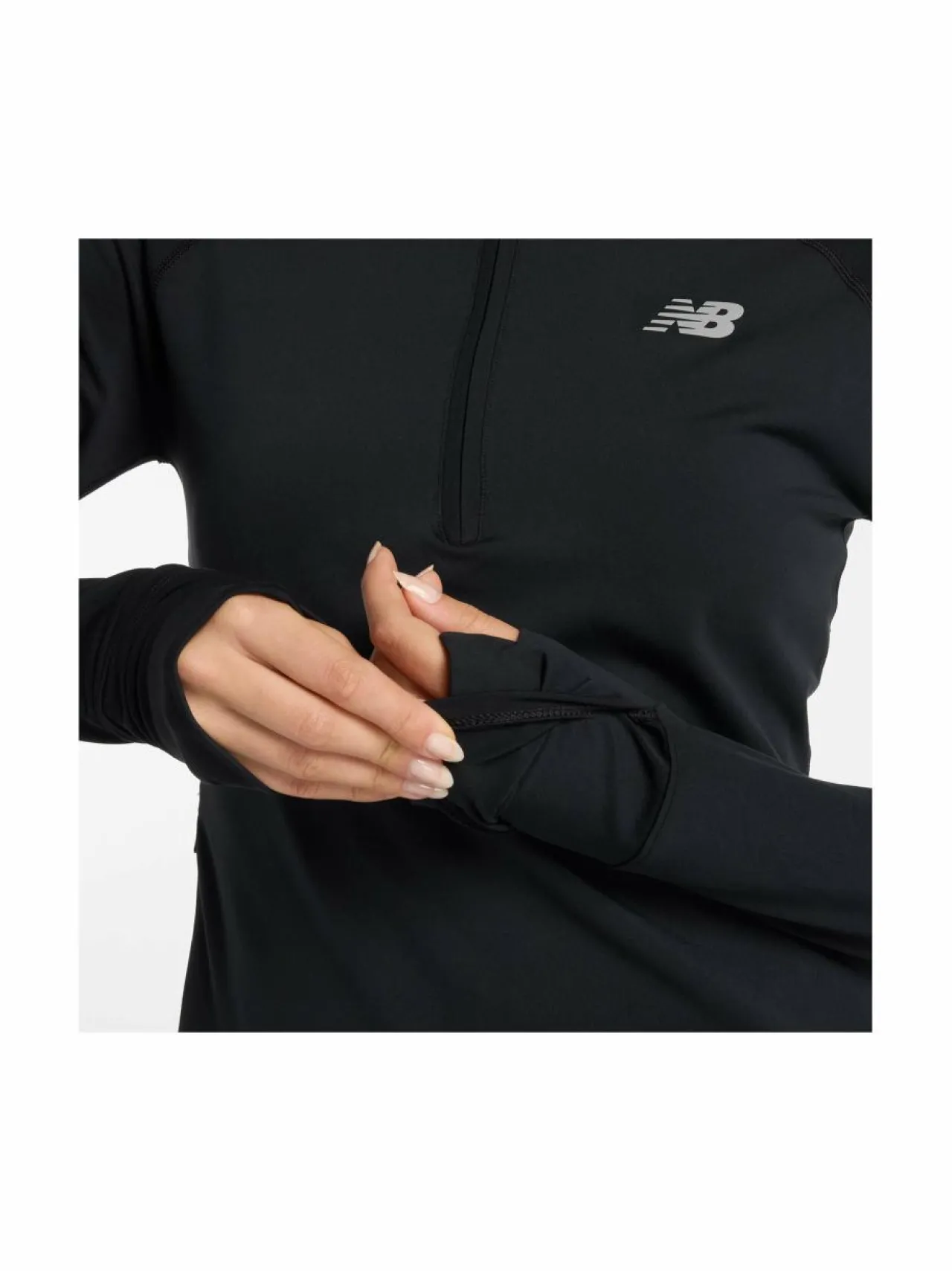 Paidat, Hupparit & Colleget<New Balance NB Harmony Half Zip -treenipaita BK BLACK