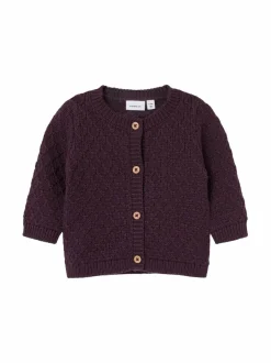 Neuleet<Name It NbfLomille-neuletakki PLUM PERFECT