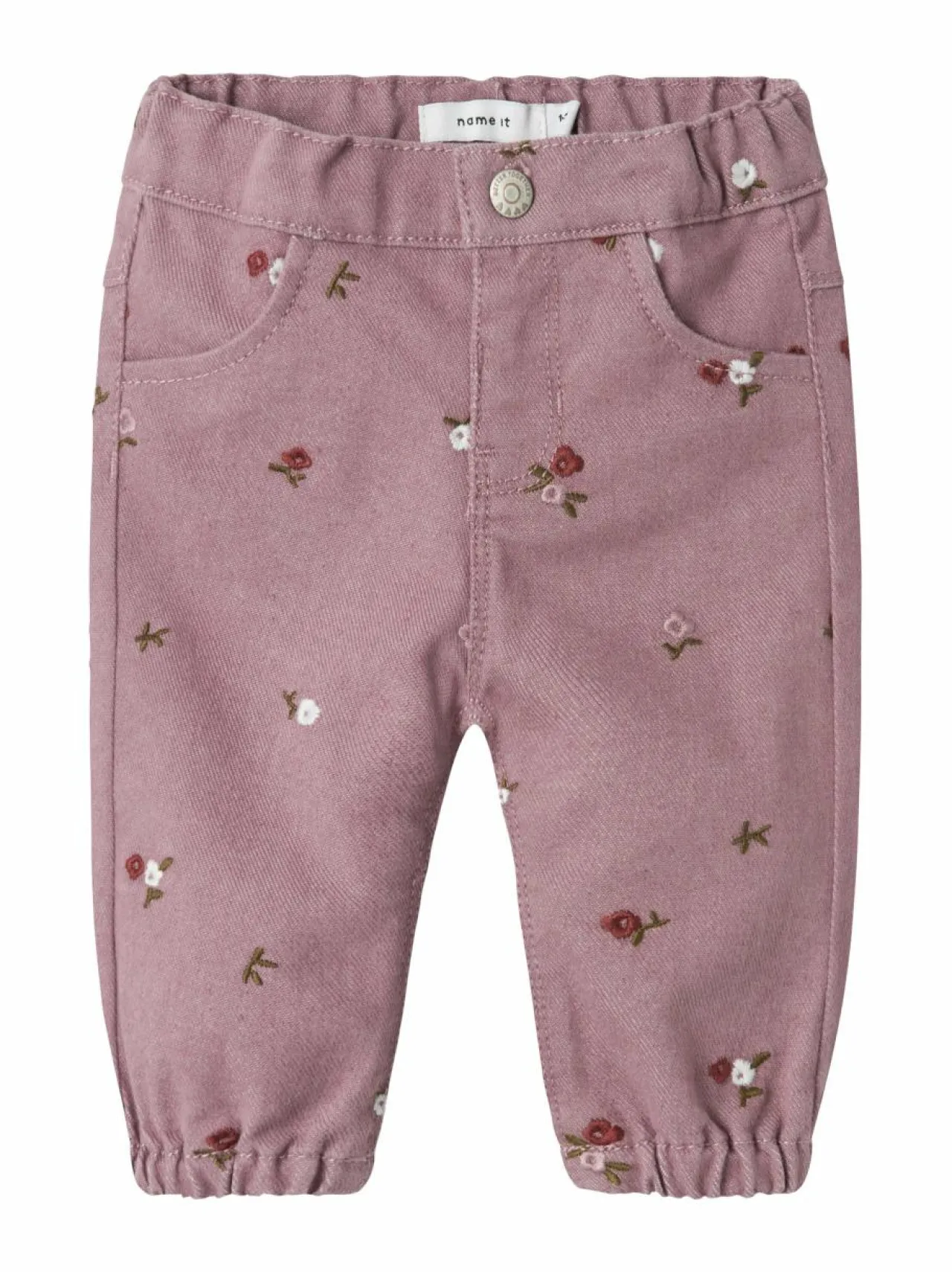 Housut<Name It Nbfrose Loose -housut ELDERBERRY DETAIL:EMBROIDERY