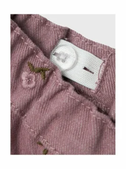 Housut<Name It Nbfrose Loose -housut ELDERBERRY DETAIL:EMBROIDERY