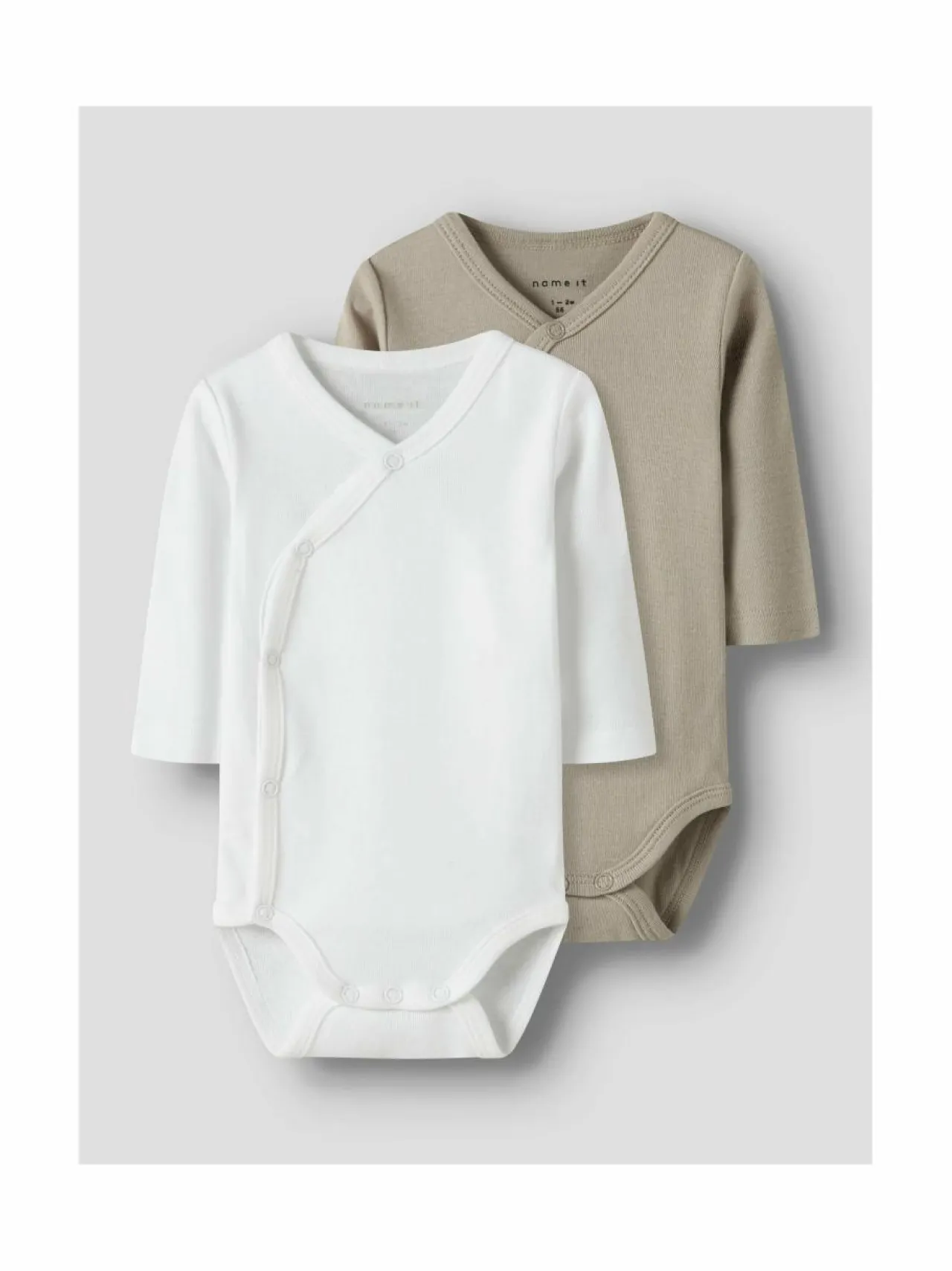 Name It NbnBody Wrap Solid -bodyt 2-pack^ Bodyt & Potkupuvut