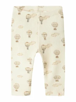 Housut<Lil' Atelier NbnGavo Slim -leggingsit TURTLEDOVE AOP:AIR BALLOON