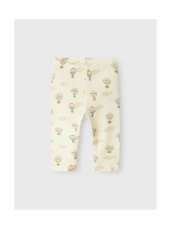 Housut<Lil' Atelier NbnGavo Slim -leggingsit TURTLEDOVE AOP:AIR BALLOON