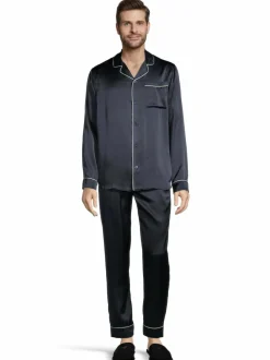 Cap Horn loungewear Neal -silkkipyjama lahjapakkauksessa^ Pyjamat & Kylpytakit