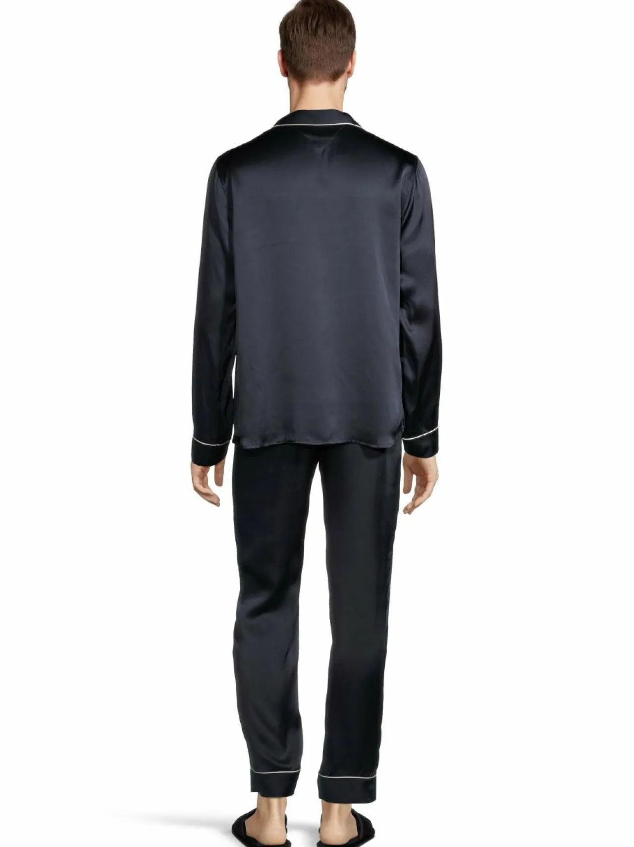 Cap Horn loungewear Neal -silkkipyjama lahjapakkauksessa^ Pyjamat & Kylpytakit