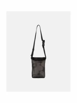 Olkalaukut<Marimekko Neat Unikko -puhelinlaukku 999 DARK GREY, GREY
