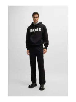 Nilkkurit<BOSS Nebular Chelsea -nahkasaappaat 001 BLACK