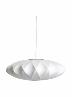 Kattovalaisimet<HAY Nelson Saucer Crisscross Bubble Pendant S -riippuvalaisin WHITE
