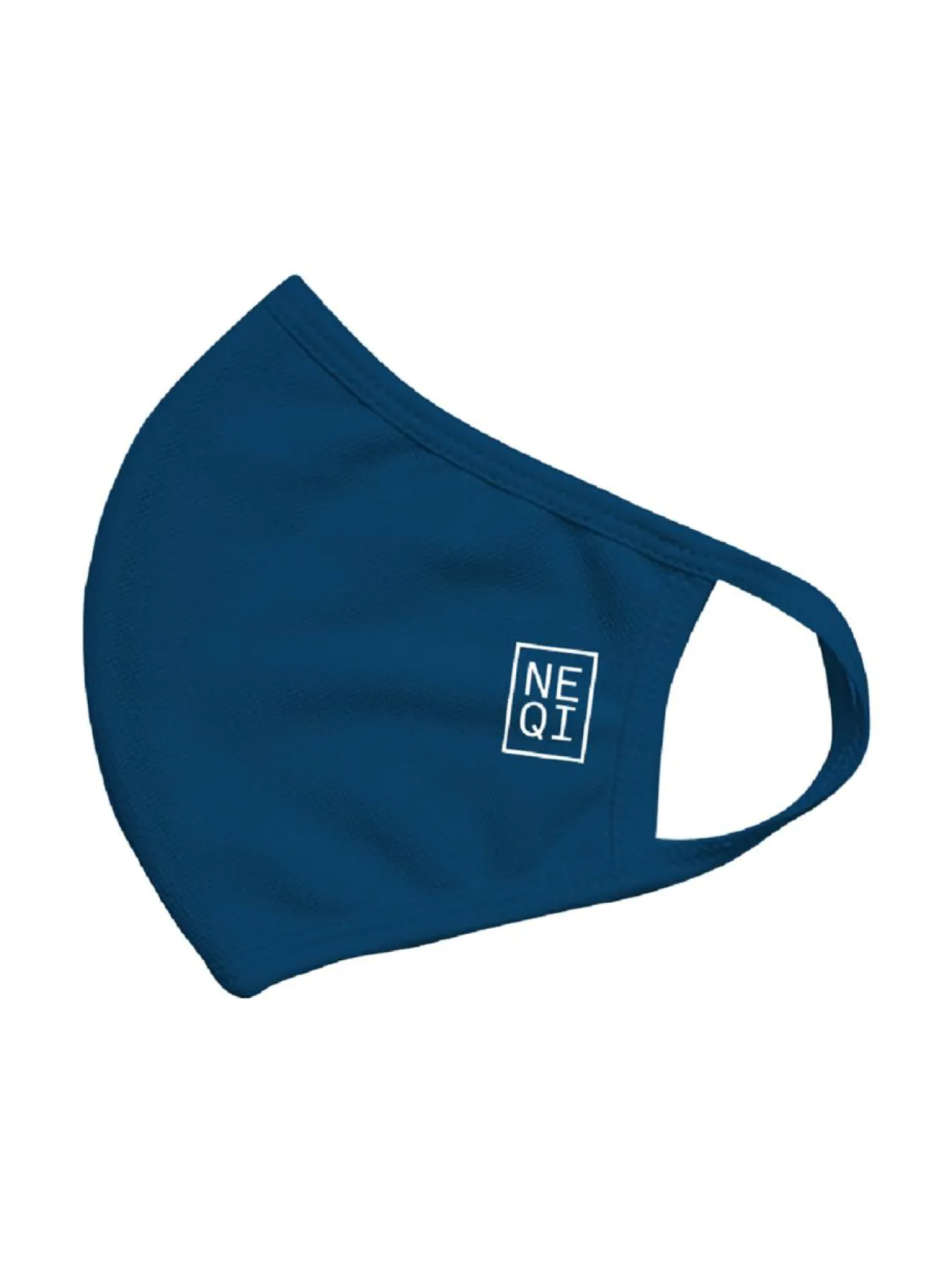 Kasvomaskit<NEQI Reusable Face Mask Tuplapakkaus, Black + Blue (kids)
