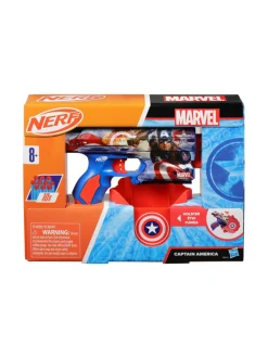 MARVEL NERF Leikkipyssy Captain America^ Roolileikit