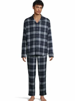 Pyjamat & Kylpytakit<Cap Horn loungewear Ness-flanellipyjamasetti BLUE CHECK