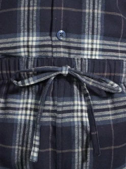Pyjamat & Kylpytakit<Cap Horn loungewear Ness-flanellipyjamasetti BLUE CHECK