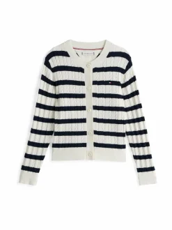 Tommy Hilfiger Neuletakki minipalmikkokuvioinnilla^ Neuleet|Neuleet