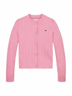 Tommy Hilfiger Neuletakki minipalmikkokuvioinnilla^ Neuleet|Neuleet