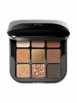 Silmät<KIKO Milano New Glamour Multi Finish Eyeshadow Palette -luomiväripaletti