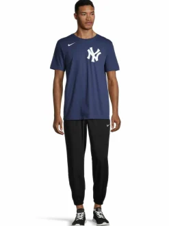 Paidat, Hupparit & Colleget<Nike New York Yankees Fuse Wordmark -paita MIDNIGHT NAVY