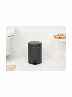 Roskakorit & -Pussit<Brabantia NewIcon-poljinroskakori 5 l MINERAL INFINITE GREY