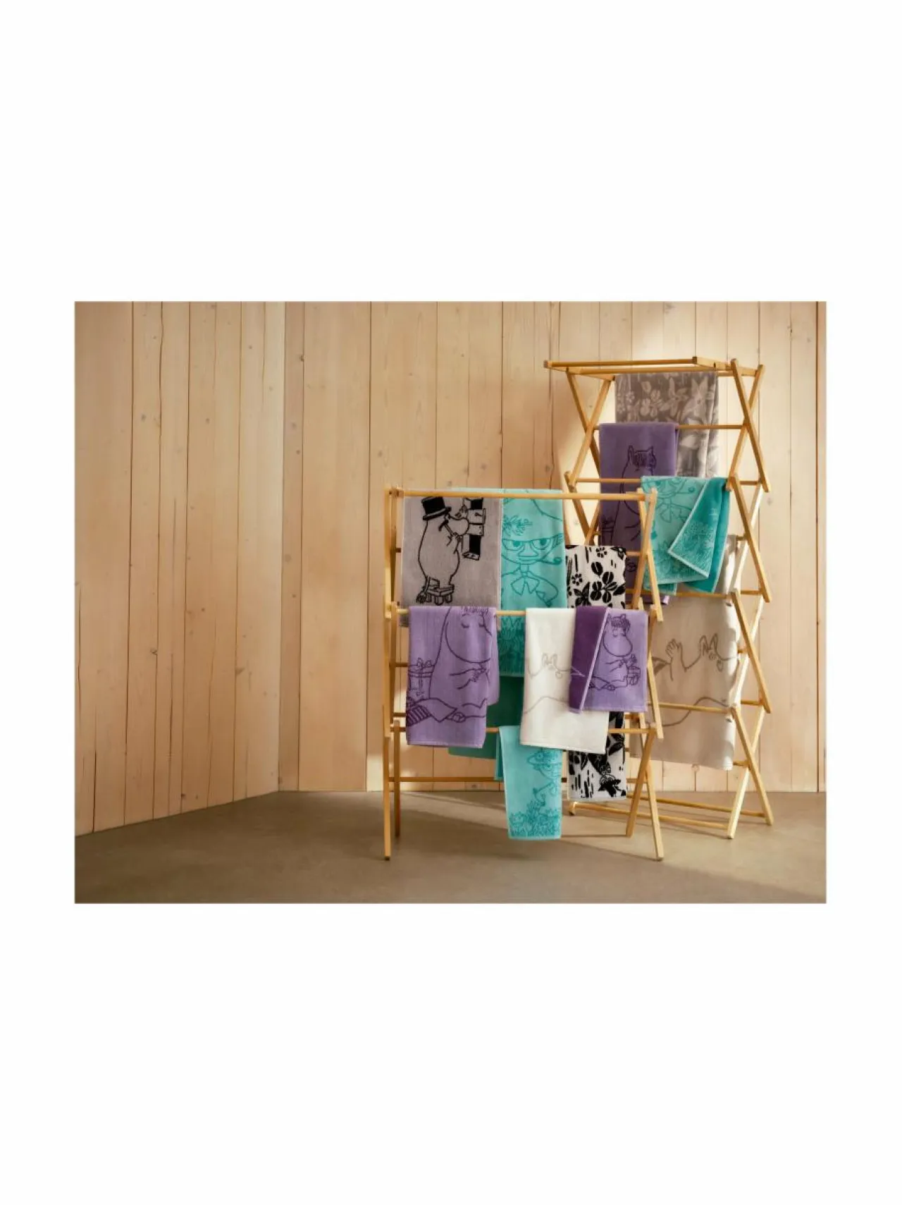 Kylpyhuonetekstiilit<Moomin Arabia Niiskuneiti-kylpypyyhe 70 x 140 cm MULTICOLOR