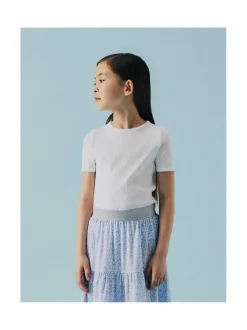 T-Paidat<Name It NkfFikate-trikoopaita LUCENT WHITE