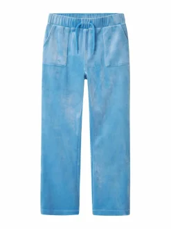 Housut & Jumpsuitit|Housut<Name It NkfLulone-samettihousut SILVER LAKE BLUE