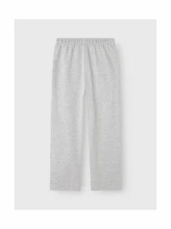 Housut & Jumpsuitit|Housut<Name It Nkfmille Straight -collegehousut LIGHT GREY MELANGE