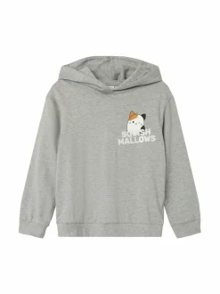 Colleget & Hupparit<Name It NkfOfi Squish -collegehuppari GREY MELANGE