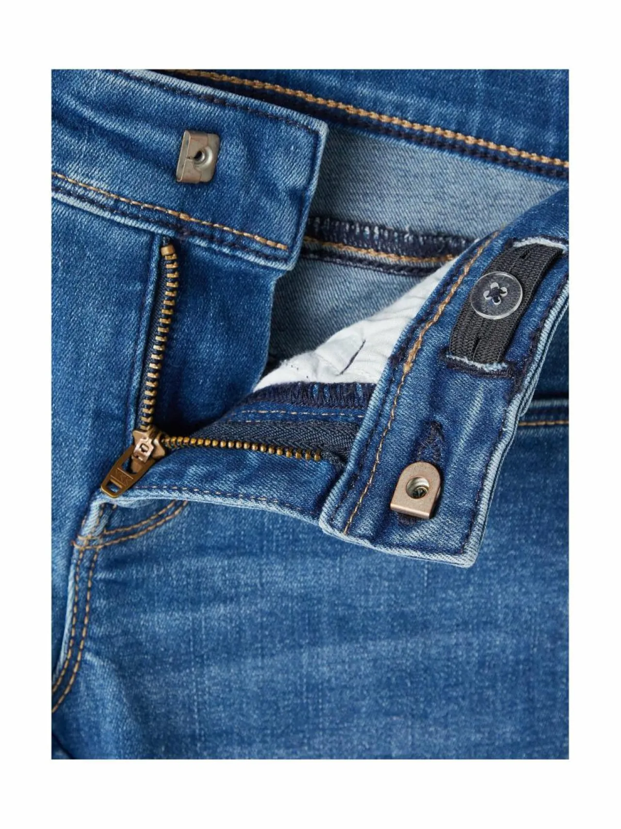 Farkut|Farkut<Name It NkfPolly-farkut DARK BLUE DENIM