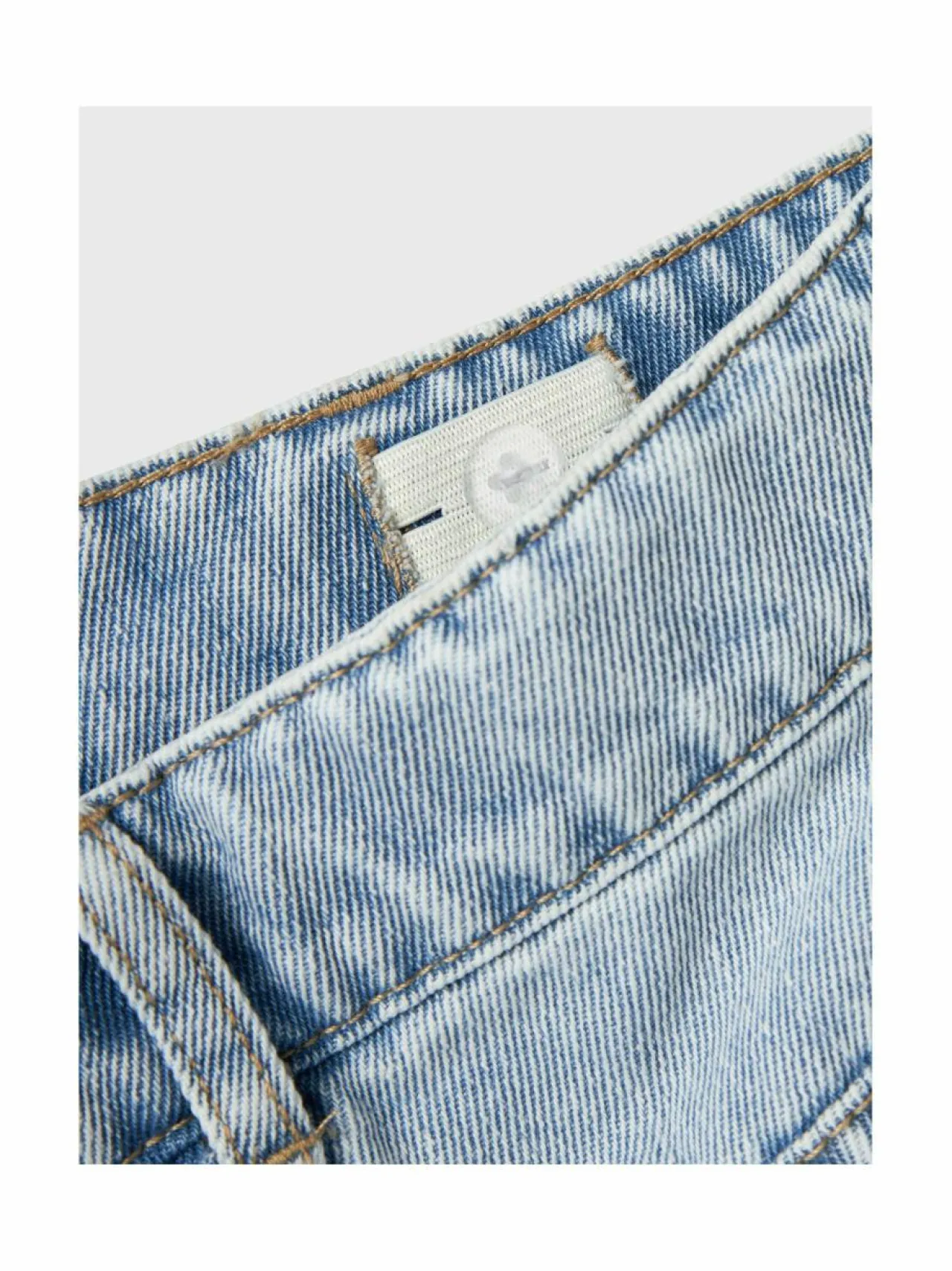 Farkut|Farkut<Name It NkfRose Wide Cargo -farkut LIGHT BLUE BLEACHED DENIM