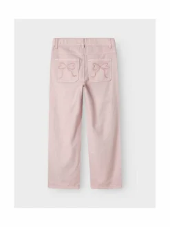 Housut<Name It NkfRose Wide Emb -housut BURNISHED LILAC