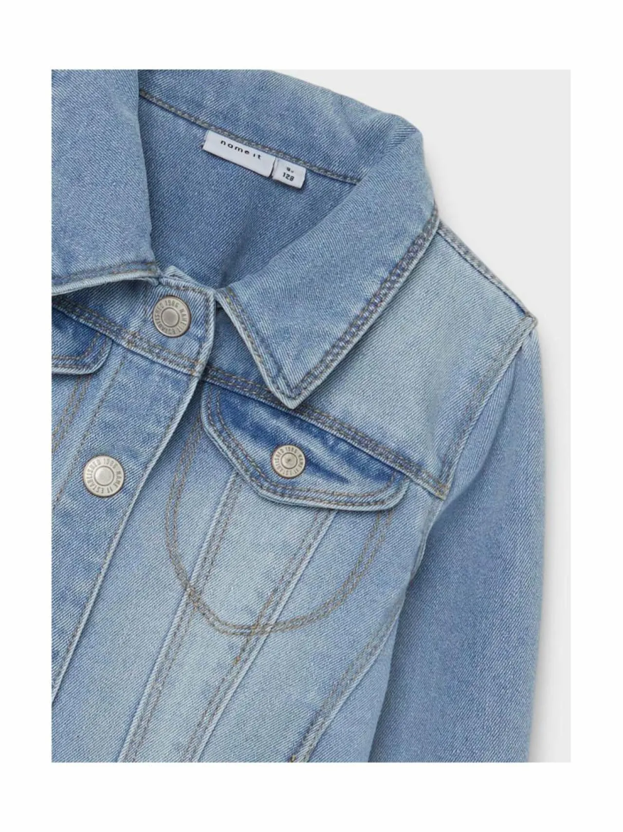 Ulkoiluvaatteet|Ulkoiluvaatteet<Name It NkfStar-farkkutakki LIGHT BLUE DENIM