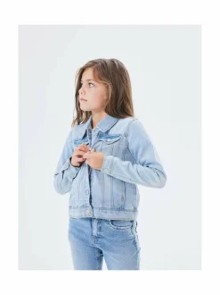 Ulkoiluvaatteet|Ulkoiluvaatteet<Name It NkfStar-farkkutakki LIGHT BLUE DENIM