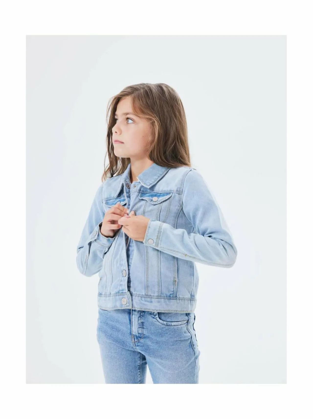 Ulkoiluvaatteet|Ulkoiluvaatteet<Name It NkfStar-farkkutakki LIGHT BLUE DENIM