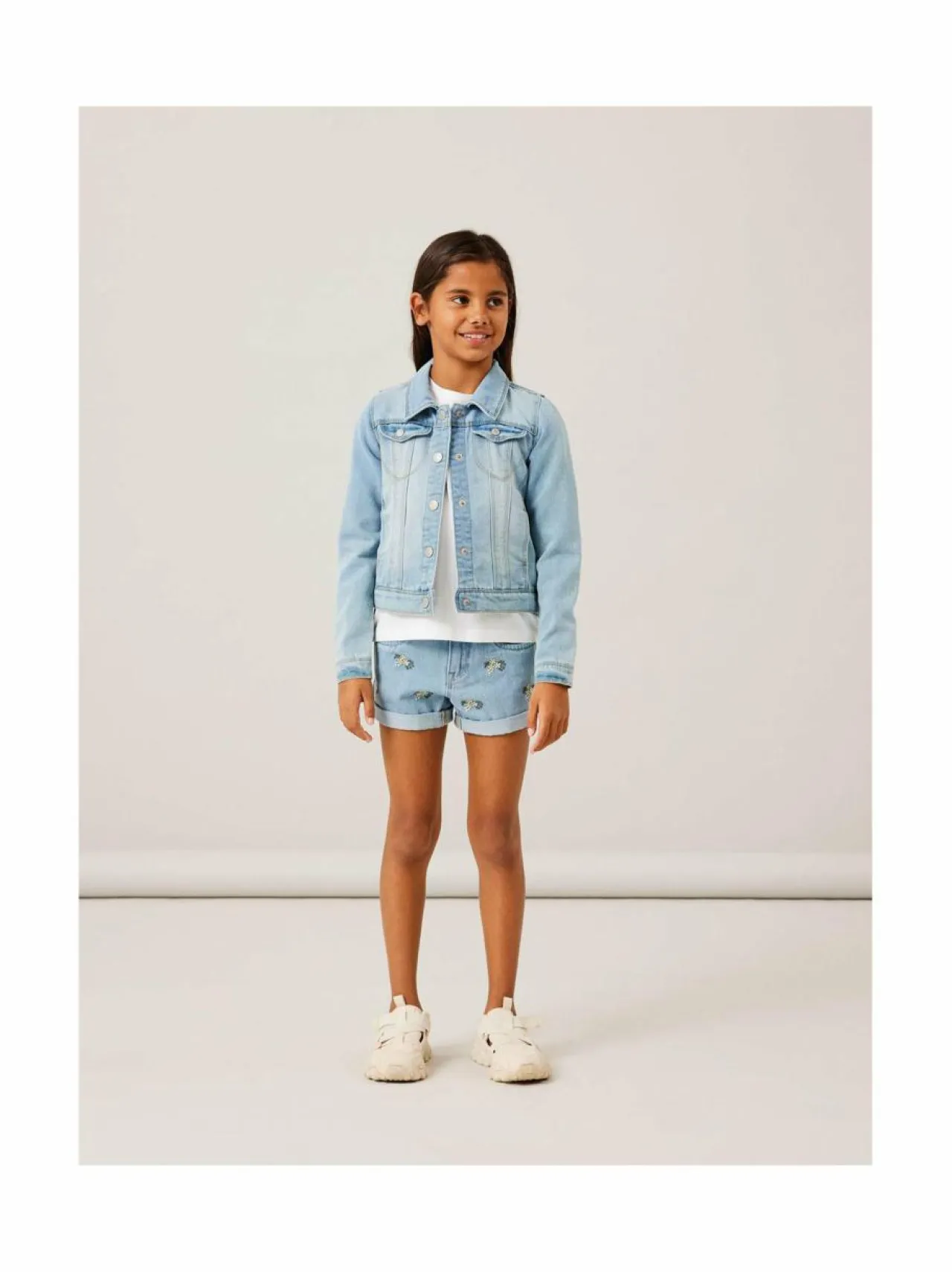 Ulkoiluvaatteet|Ulkoiluvaatteet<Name It NkfStar-farkkutakki LIGHT BLUE DENIM