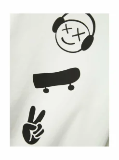 Colleget & Hupparit|Colleget & Hupparit<Name It NkmBearne-collegepaita CLOUD DANCER PRINT:BLACK