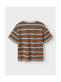 T-Paidat<Name It NkmLeslie t-paita GREY MELANGE
