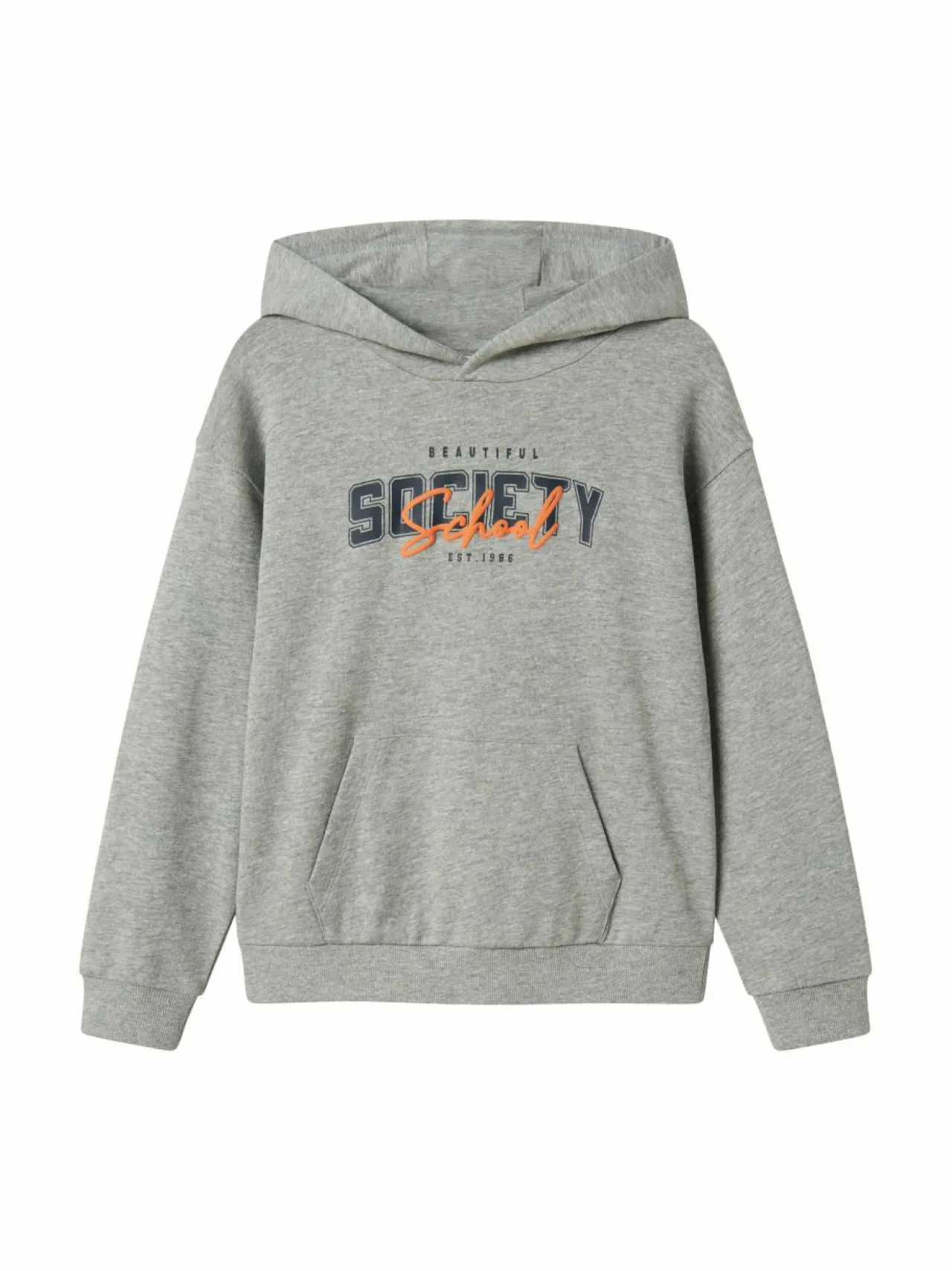 Colleget & Hupparit<Name It NkmLucas Rlx -huppari GREY MELANGE