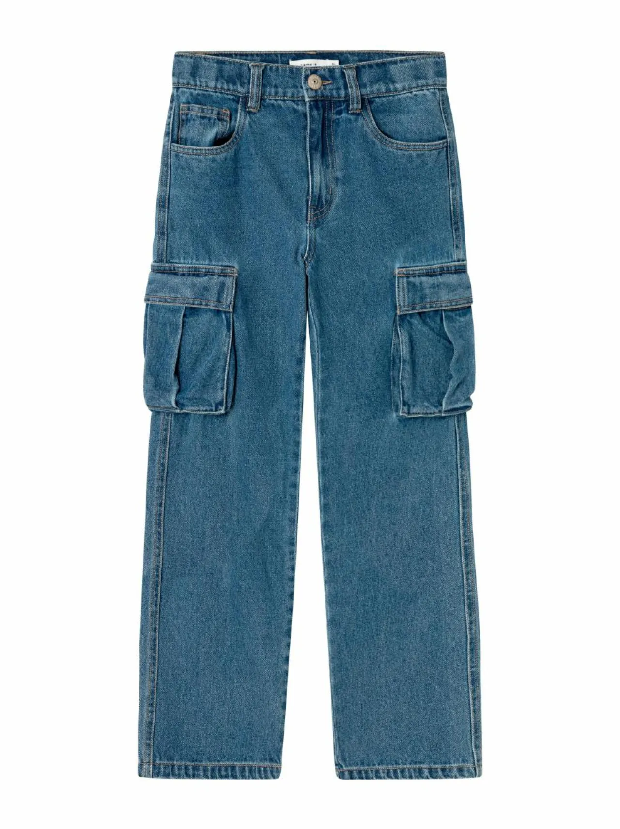 Farkut|Farkut<Name It NkmRyan Cargo -farkut MEDIUM BLUE DENIM